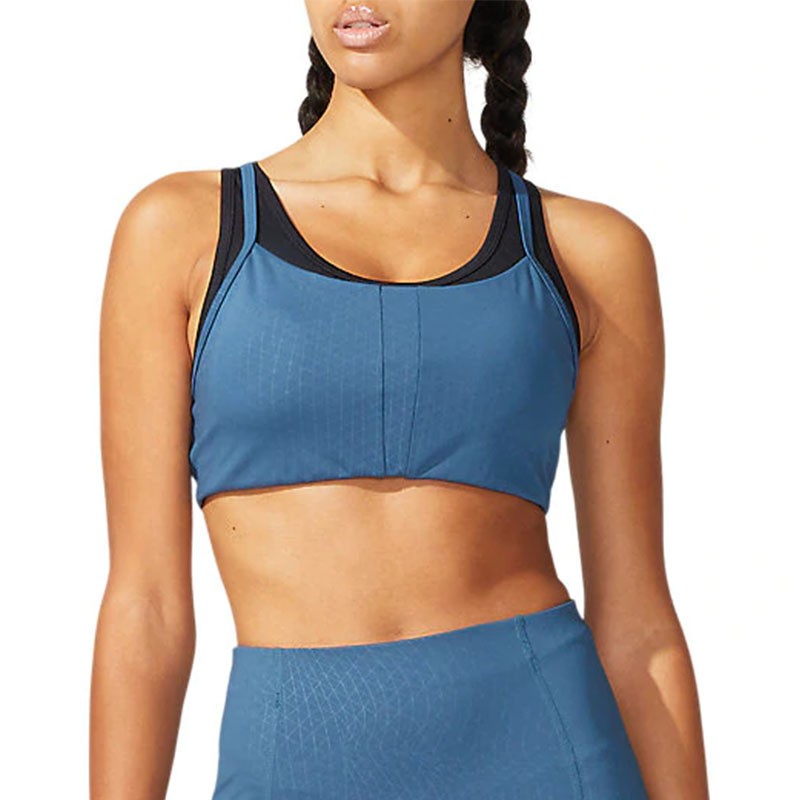 Бра жіноче Asics W Luxe Traveler Bra синє 2032B500-407  — фото 1