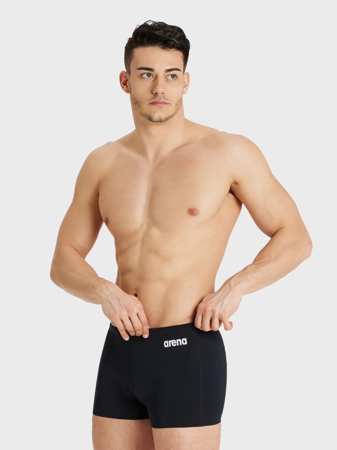 Плавки мужские Arena TEAM SWIM SHORT SOLID черные 004776-550 изображение 5