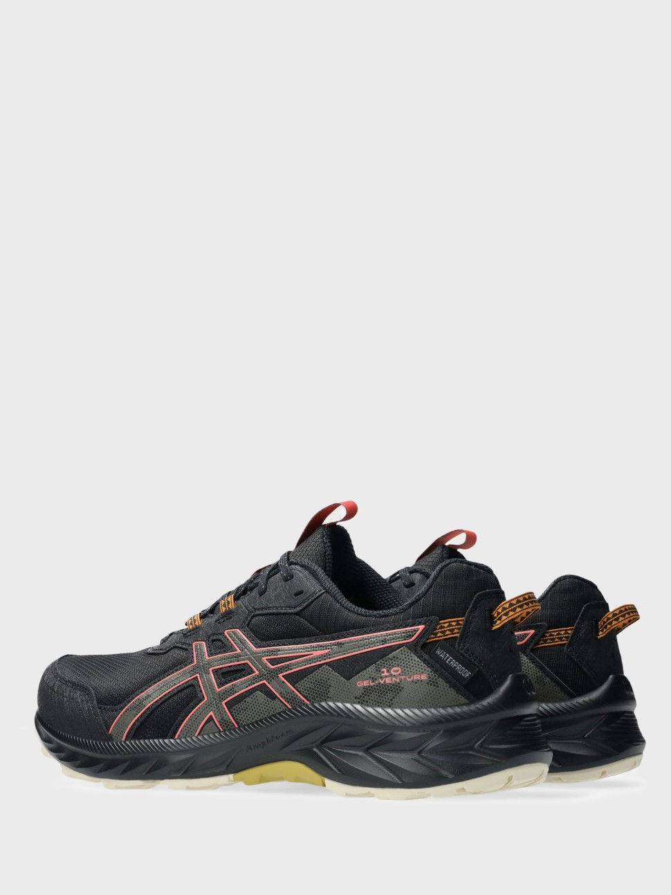 Кросівки жіночі Asics GEL-VENTURE 10 WATERPROOF чорні 1012B760-002 — фото 6