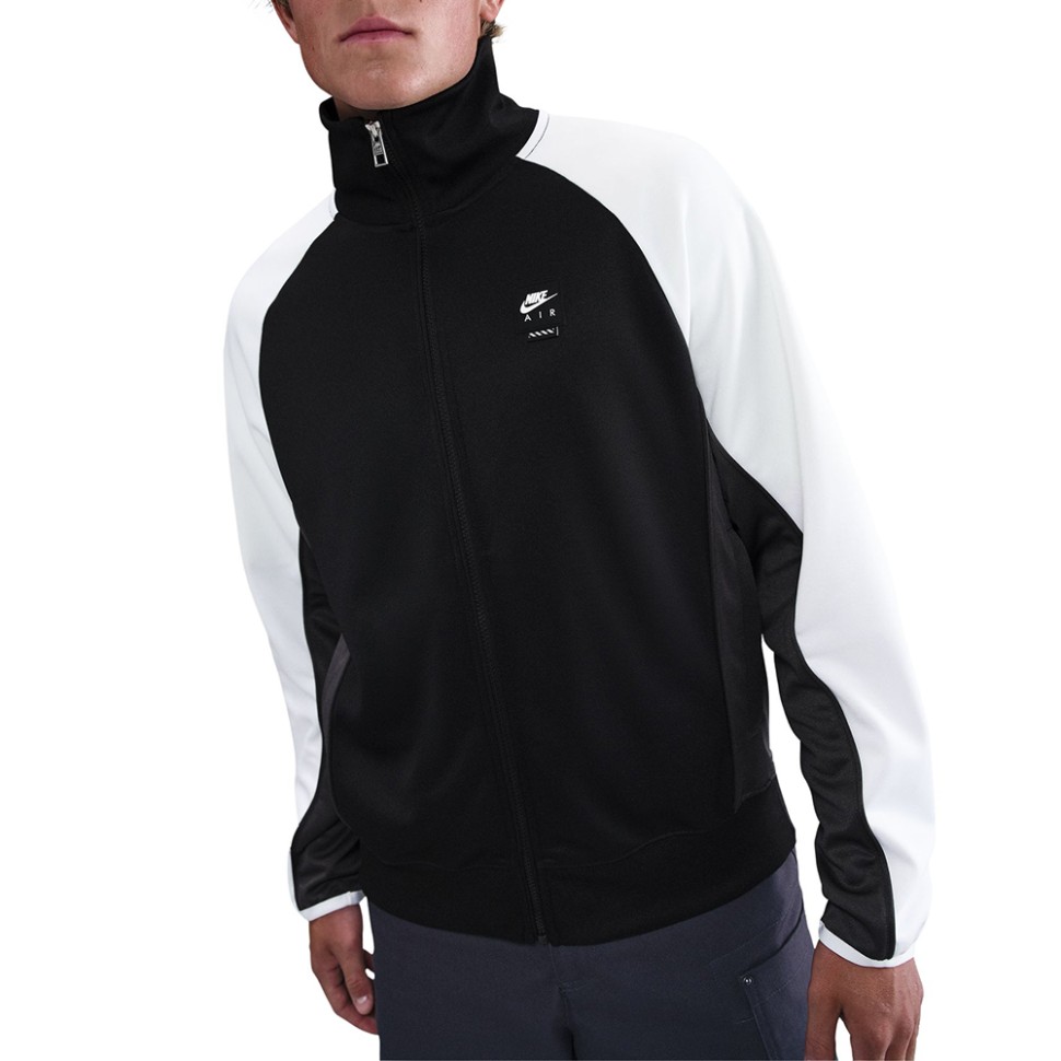 Толстовка чоловіча Nike M AIR PK FZ JKT чорна IB2145-010 изображение 1