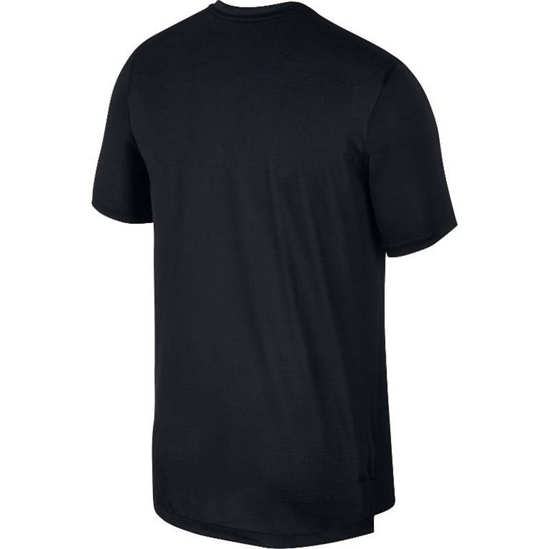 Футболка мужская Nike Dry Miler Top черная AJ7565-010 — фото 3