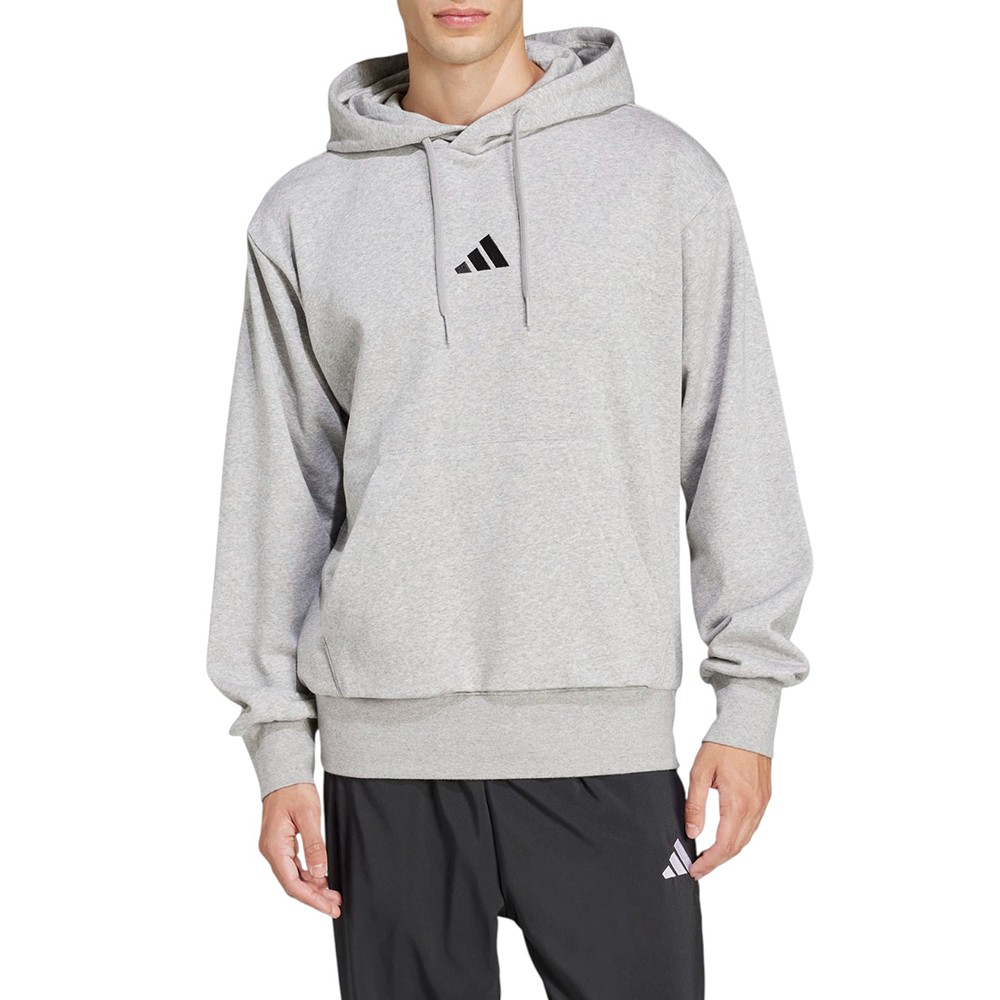 Толстовка мужская Adidas M FEELCOZY HD серая JE3809