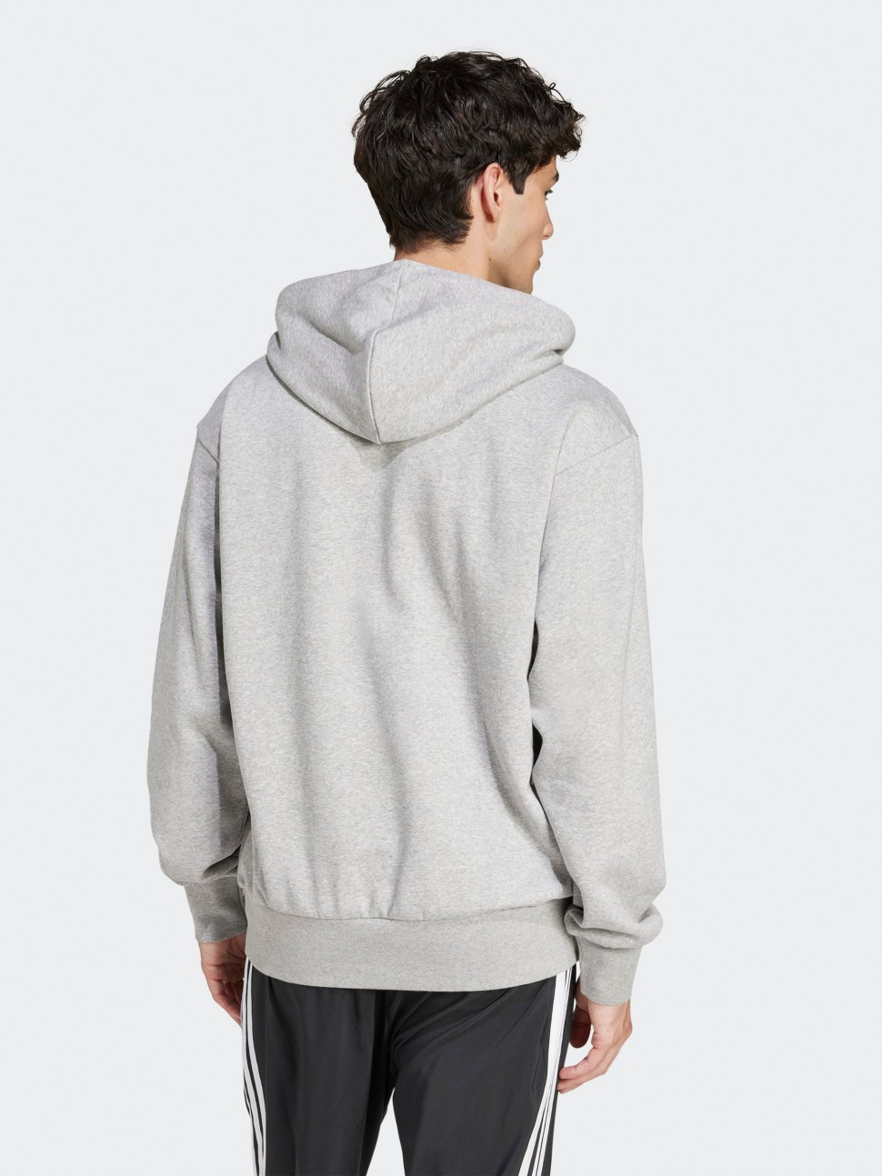 Толстовка чоловіча Adidas M FEELCOZY HD сіра JE3809 — фото 3