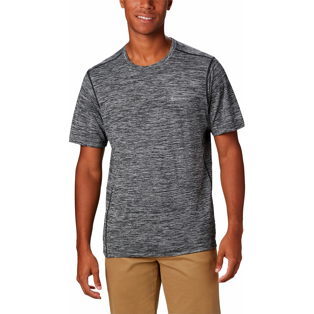 Футболка мужская Columbia Deschutes Runner ™ Short Sleeve Shirt серая 1711781-011 изображение 2