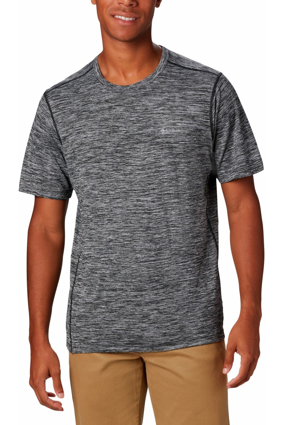 Футболка чоловіча Columbia Deschutes Runner ™ Short Sleeve Shirt сіра 1711781-011 — фото 3 — Sport City Футболка чоловіча Columbia Deschutes Runner ™ Short Sleeve Shirt сіра 1711781-011 — фото 3