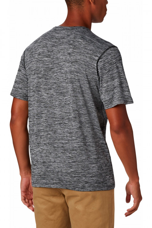 Футболка мужская Columbia Deschutes Runner ™ Short Sleeve Shirt серая 1711781-011 изображение 4