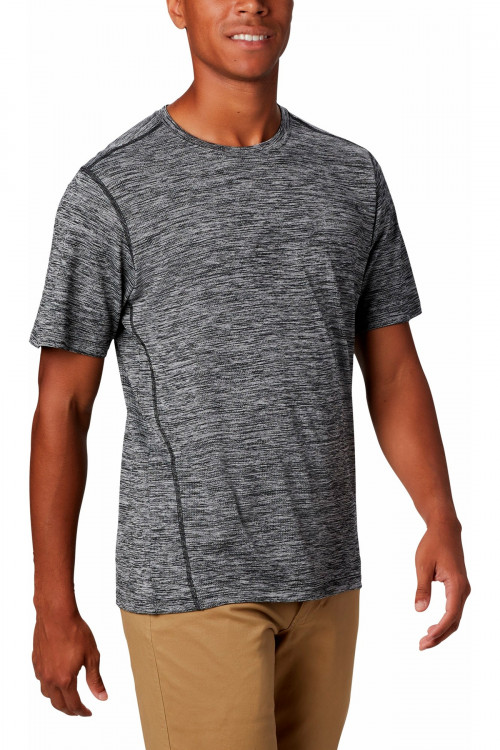 Футболка чоловіча Columbia Deschutes Runner ™ Short Sleeve Shirt сіра 1711781-011 изображение 6