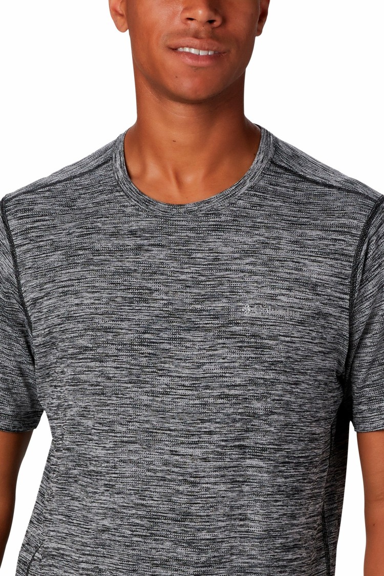 Футболка мужская Columbia Deschutes Runner ™ Short Sleeve Shirt серая 1711781-011 изображение 7