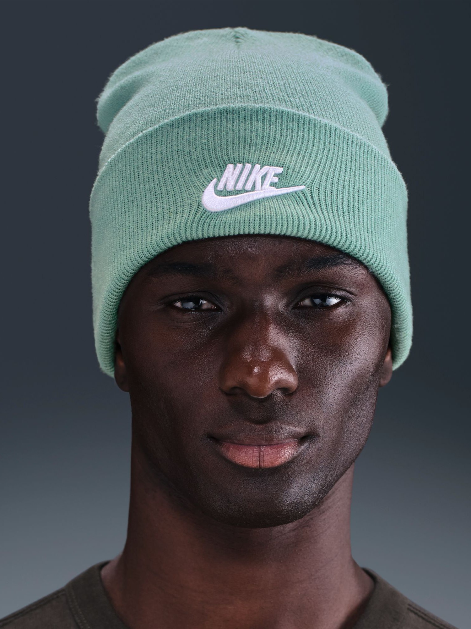 Шапка  Nike U NK PEAK BEANIE TC FUT F24 L бірюзова HF0186-017 изображение 5