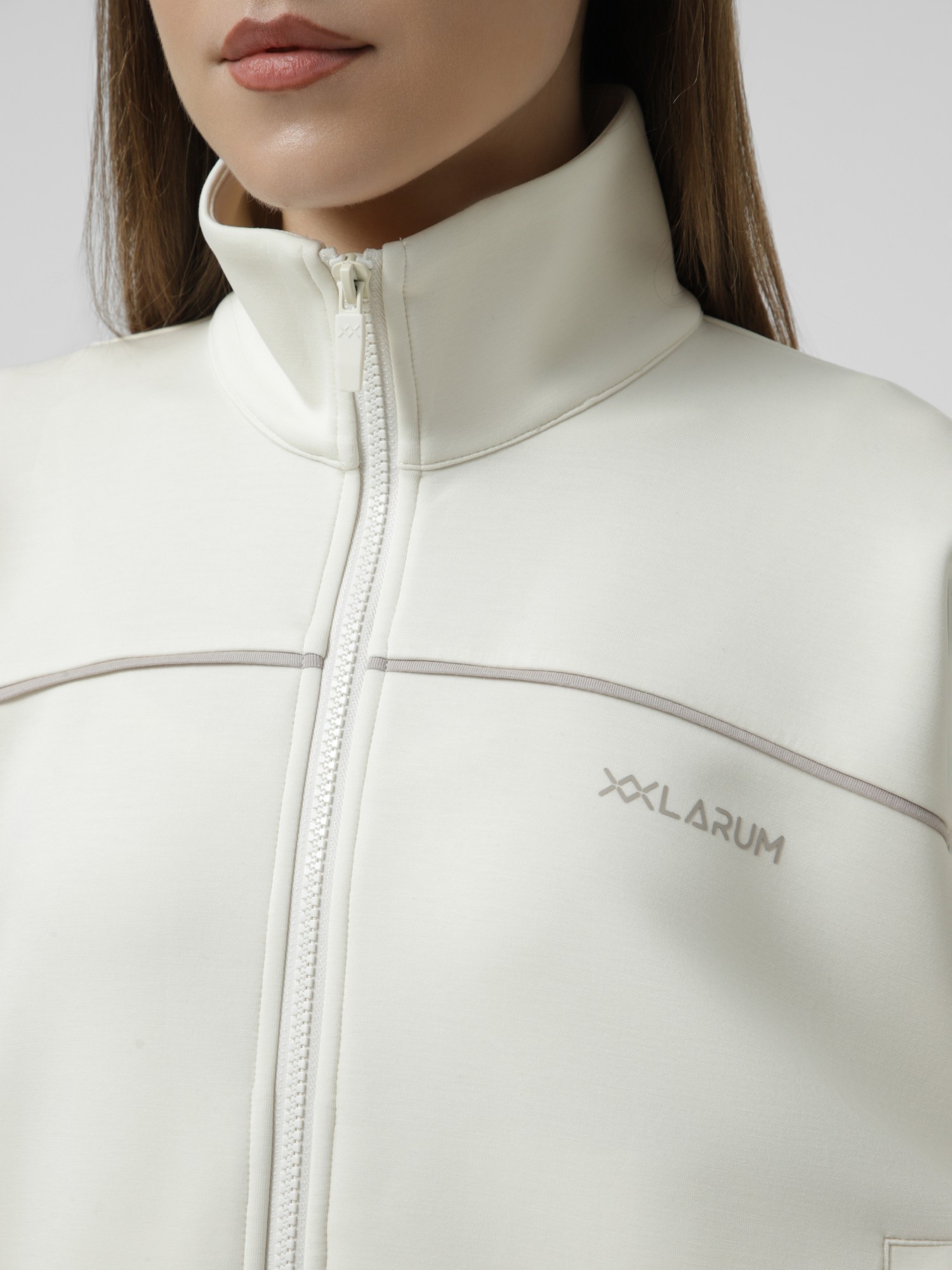 Толстовка женская Larum Tessan молочная 172605-121 изображение 4
