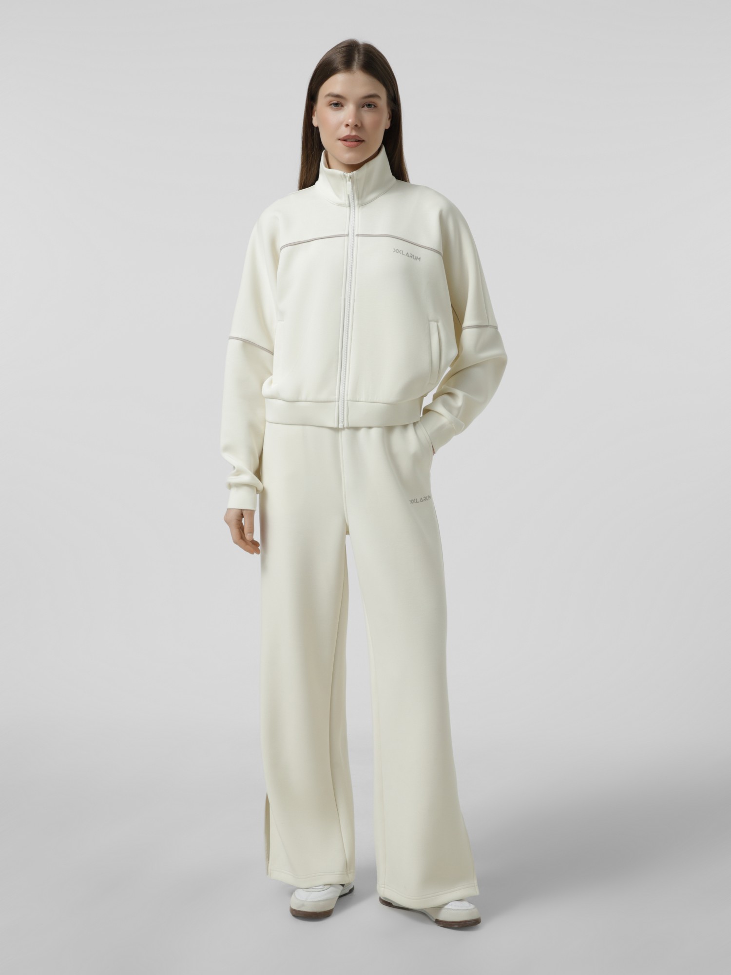 Толстовка женская Larum Tessan молочная 172605-121 изображение 6