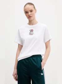 Футболка женская Adidas MINI EMB T белая KA5090 изображение 2