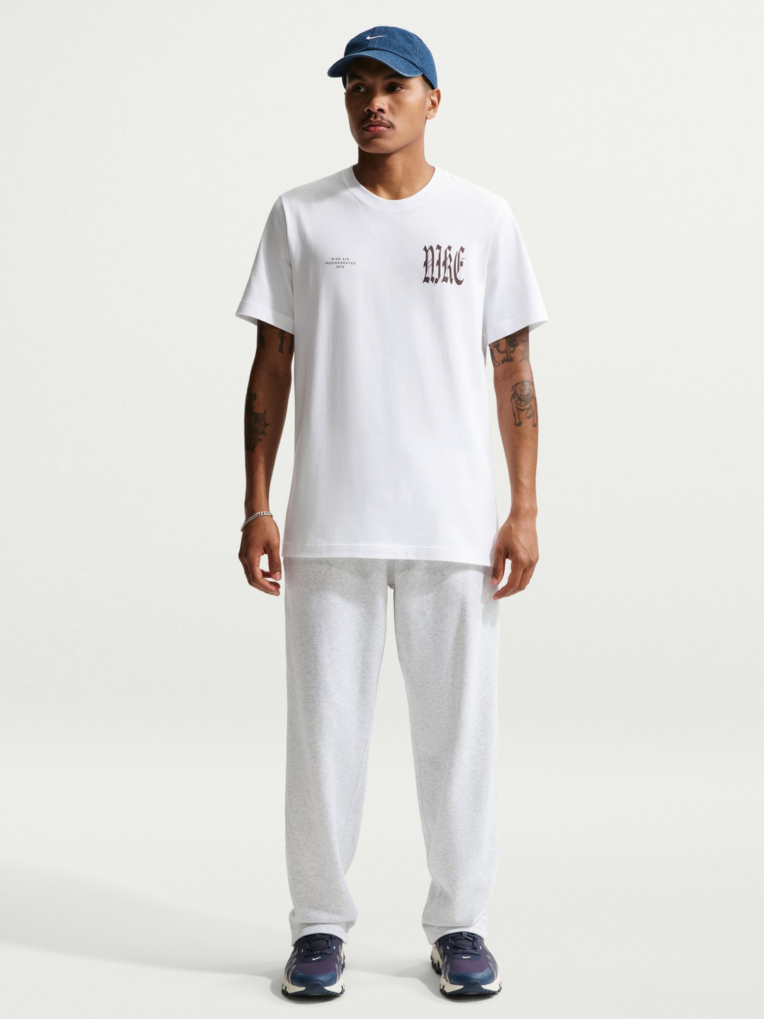 Футболка мужская Nike U NSW TEE STD WE FLOAT белая IH1139-100 изображение 2
