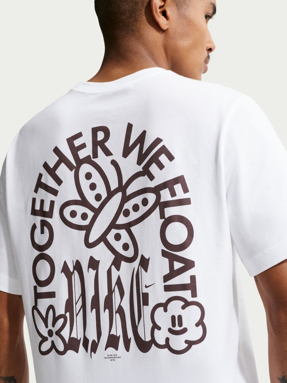 Футболка чоловіча Nike U NSW TEE STD WE FLOAT біла IH1139-100 — фото 4