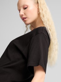 Футболка женская Puma ESS Relaxed Tee черная 68497101 изображение 4