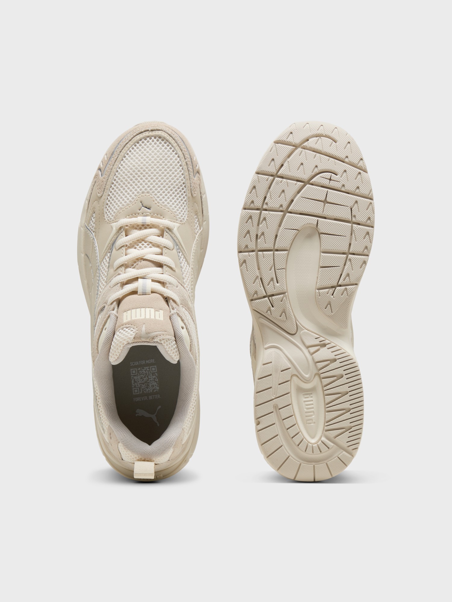 Кросівки жіночі Puma Milenio Tech 2000 SD бежеві 40500914 изображение 7