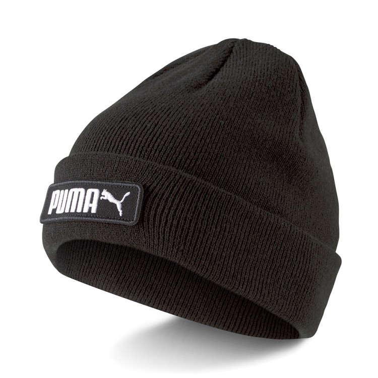 Шапка Puma Puma Classic Cuff Beanie черная 02343401 изображение 1