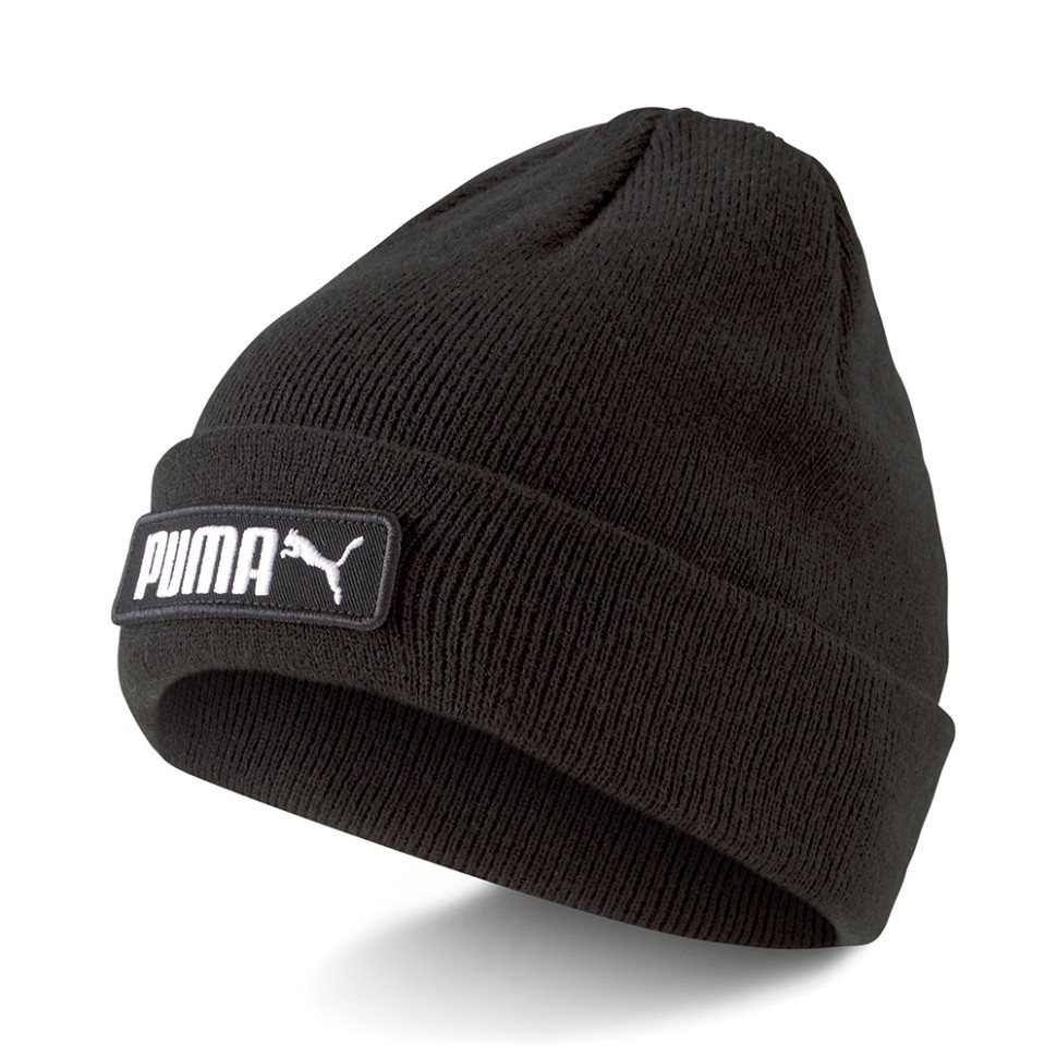 Шапка Puma Puma Classic Cuff Beanie черная 02343401 изображение 1