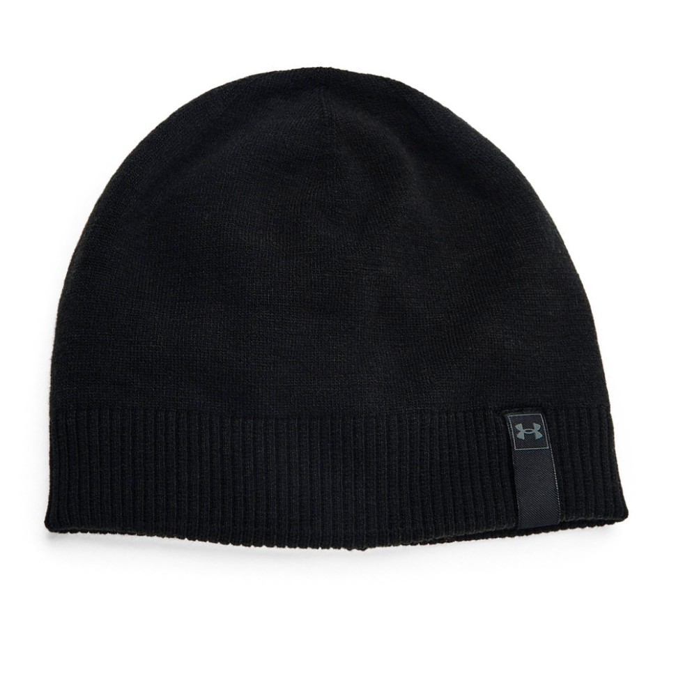 Шапка Under Armour Ua Halftime Cgi Beanie чорна 1365921-001 изображение 1