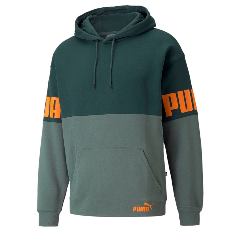 Толстовка чоловіча Puma зелена 84610380  изображение 1