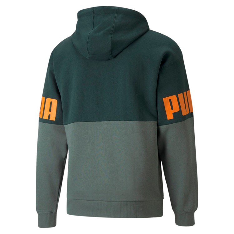 Толстовка чоловіча Puma зелена 84610380  изображение 2