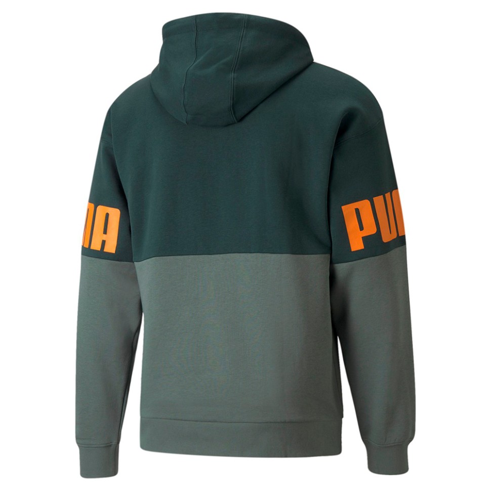 Толстовка чоловіча Puma зелена 84610380  изображение 2