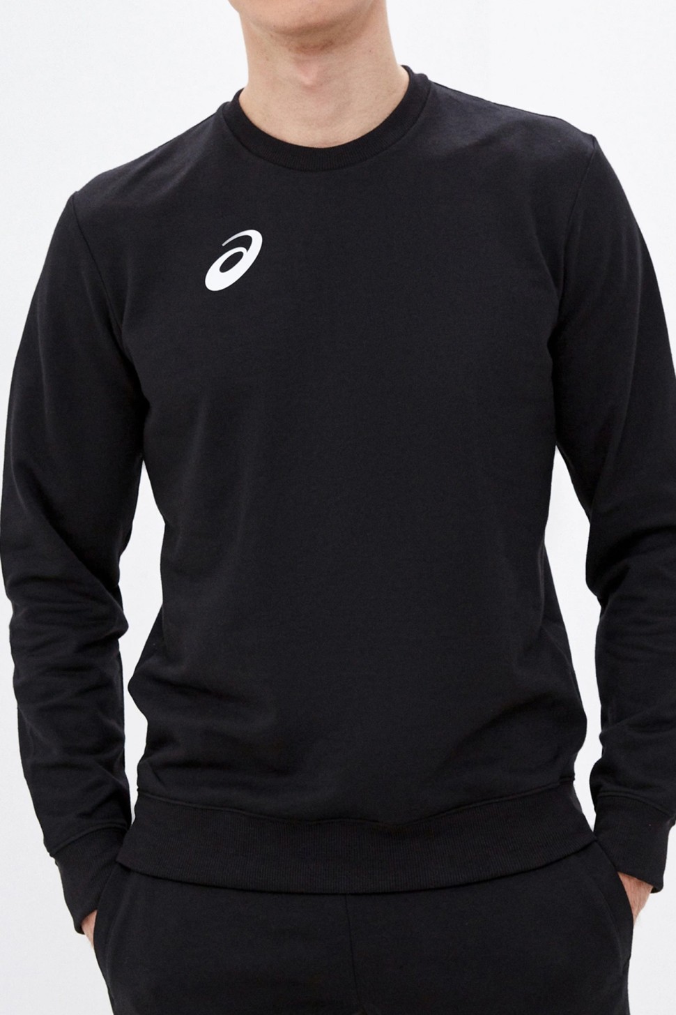 Костюм чоловічий Asics Man Fleece Suit чорний 156856-0904 — фото 3