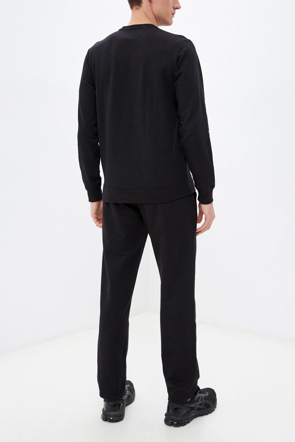 Костюм чоловічий Asics Man Fleece Suit чорний 156856-0904 — фото 4