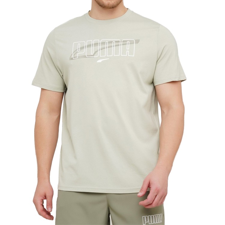 Футболка мужская Puma Rebel Tee бежевая 58573874 изображение 1