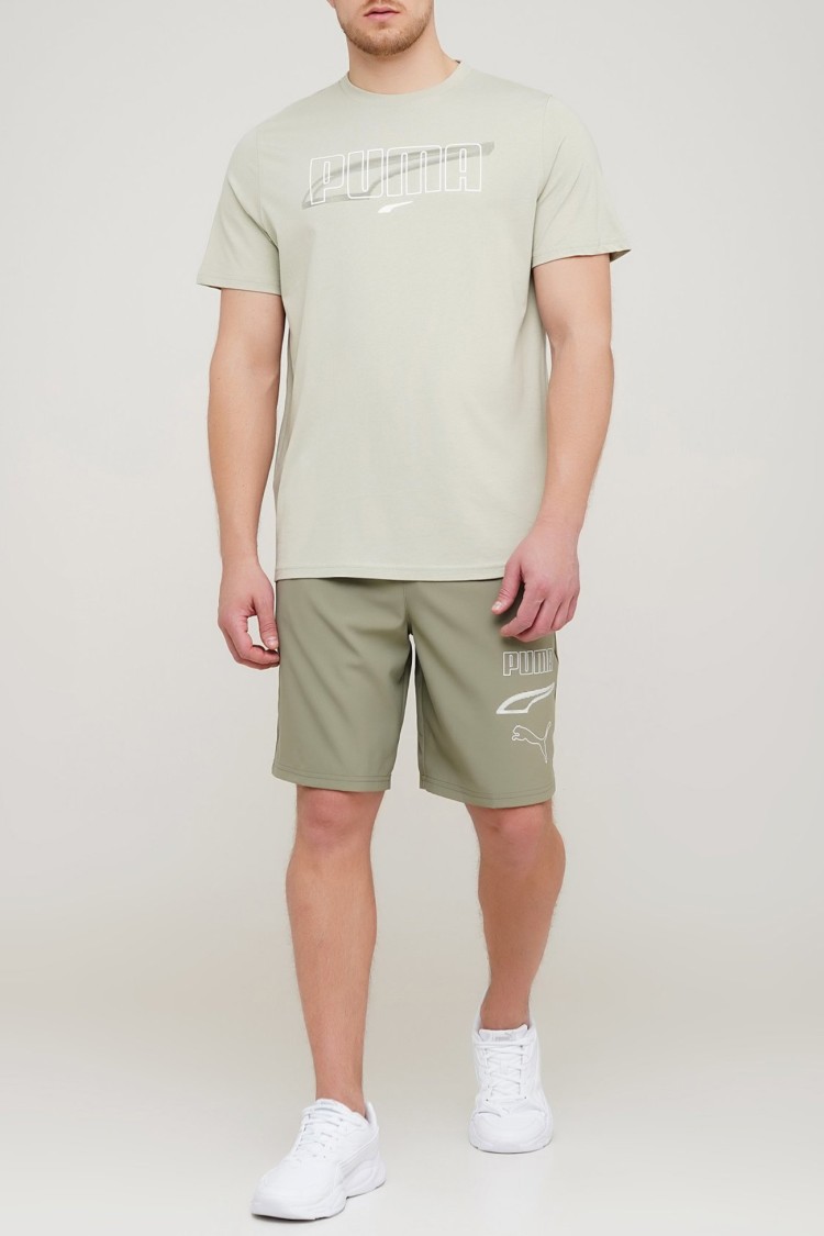 Футболка мужская Puma Rebel Tee бежевая 58573874 изображение 2