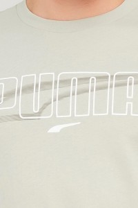 Футболка мужская Puma Rebel Tee бежевая 58573874 изображение 4