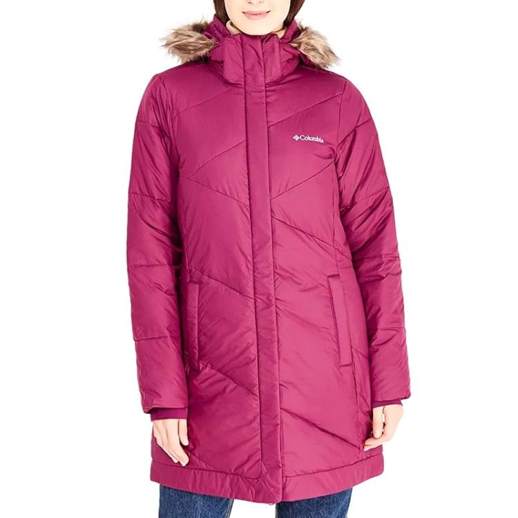 Полупальто женское Columbia Snow Eclipse™ малиновое 1557371-521 изображение 2