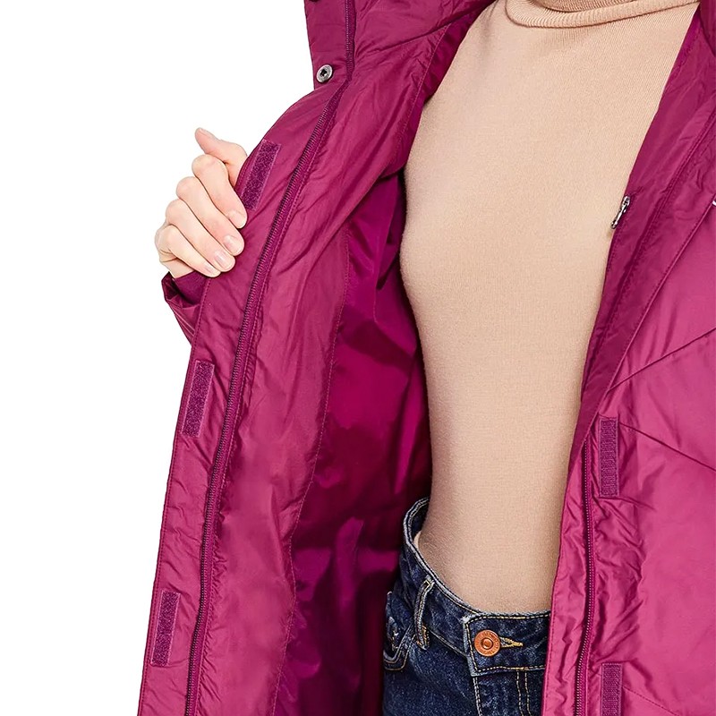 Полупальто женское Columbia Snow Eclipse™ малиновое 1557371-521 изображение 4