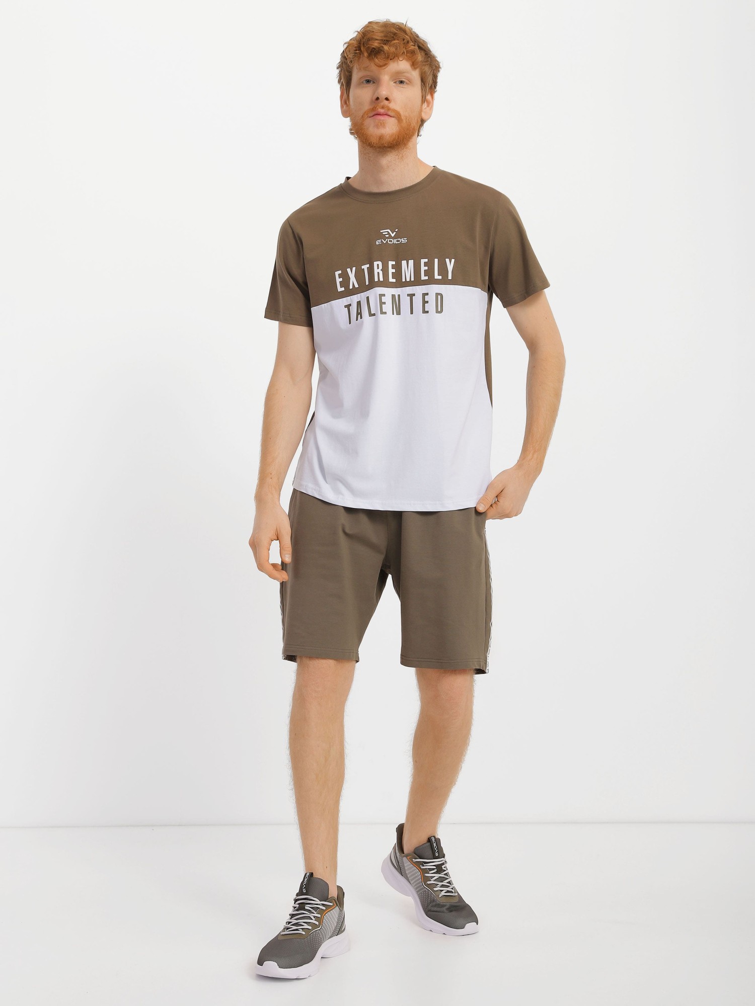 Футболка мужская Evoids Mercer серая 552317-023 изображение 3