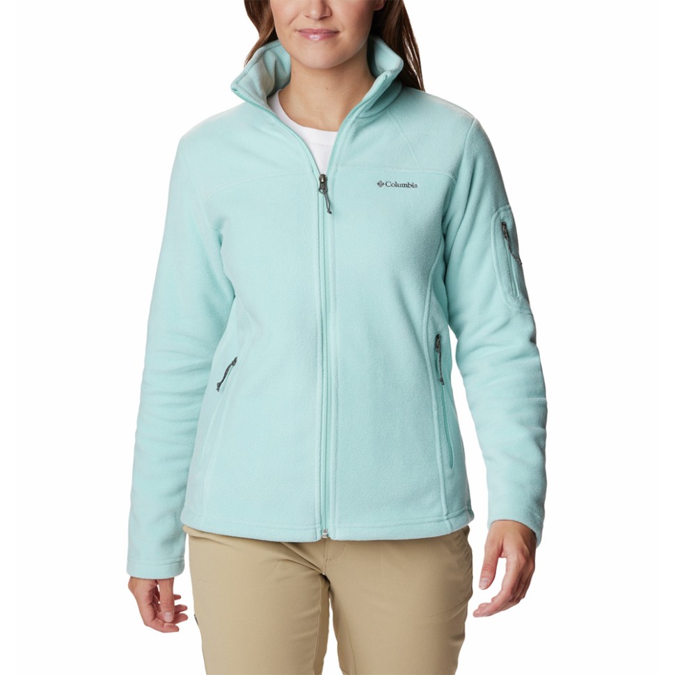 Джемпер жіночий Columbia Fast Trek™ II Jacket м'ятний 1465351-321 — фото 1