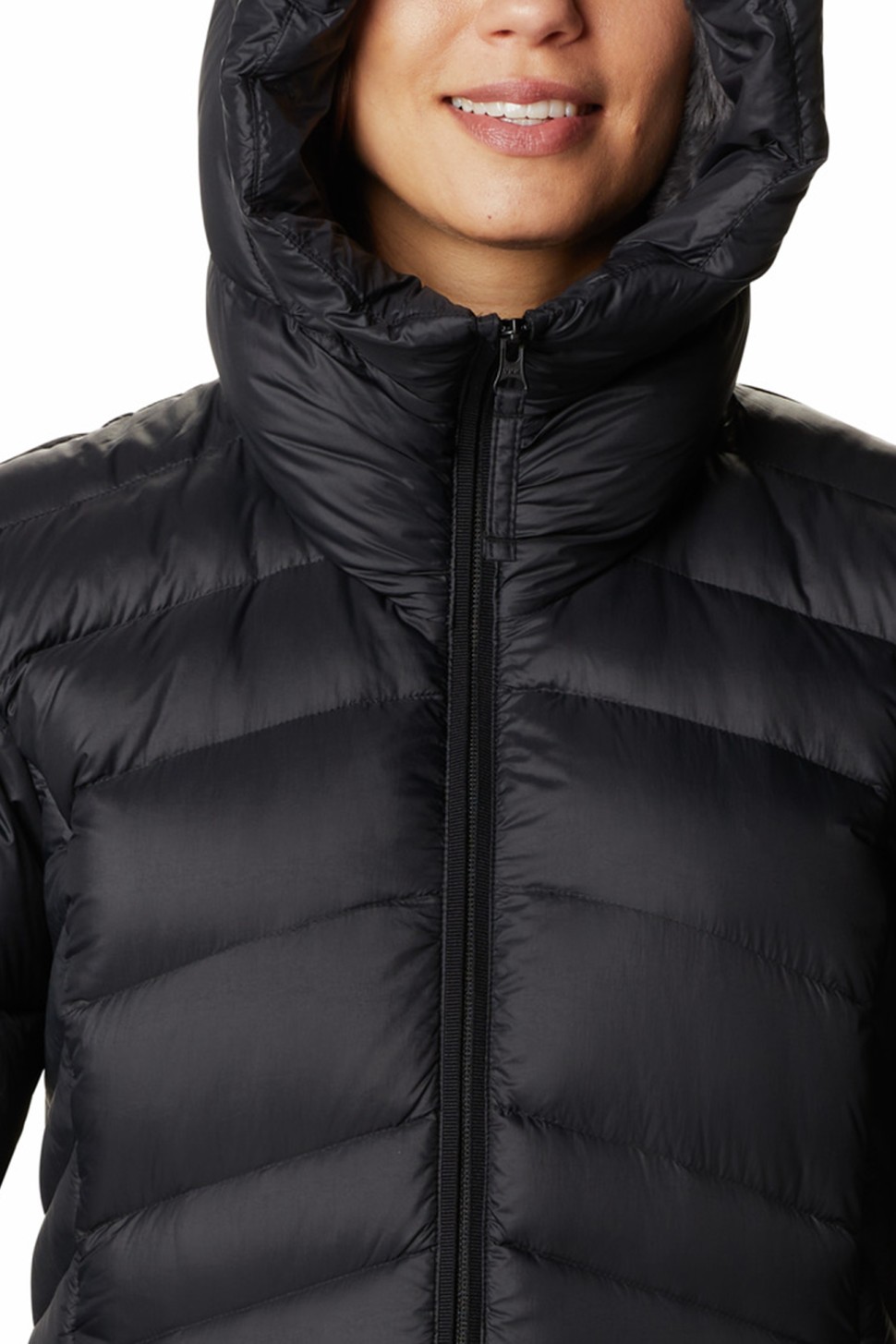 Куртка жіноча Columbia Autumn Park™ Down Mid Jacket чорна 1930221-010 — фото 5