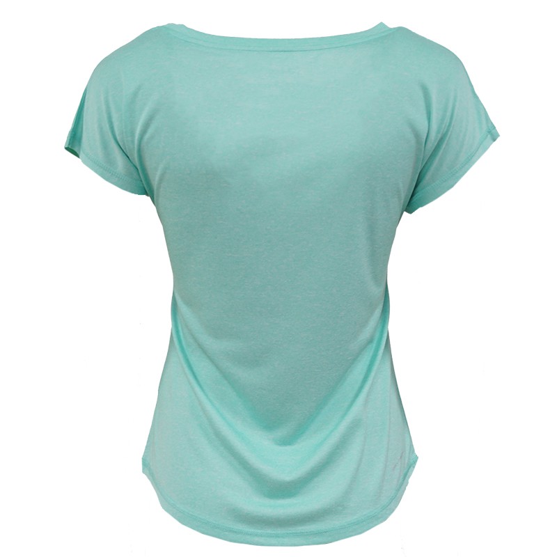 Футболка женская Radder зеленая LADYKIKI-405 изображение 2