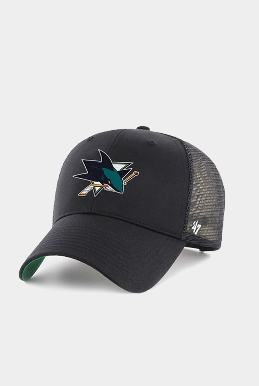 Кепка 47 Brand SAN JOSE SHARKS BRANSON MESH черная BRANS22CTP-BK изображение 2