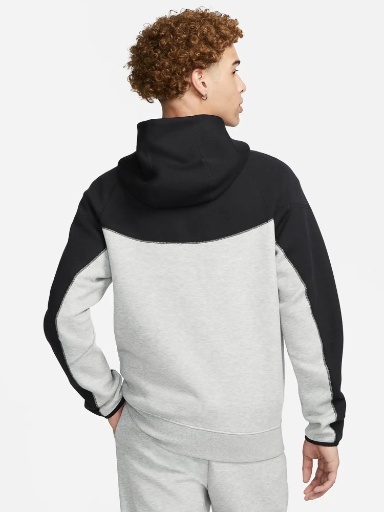 Толстовка мужская Nike M NK TCH FLC FZ WR HOODIE серая FB7921-064 изображение 9
