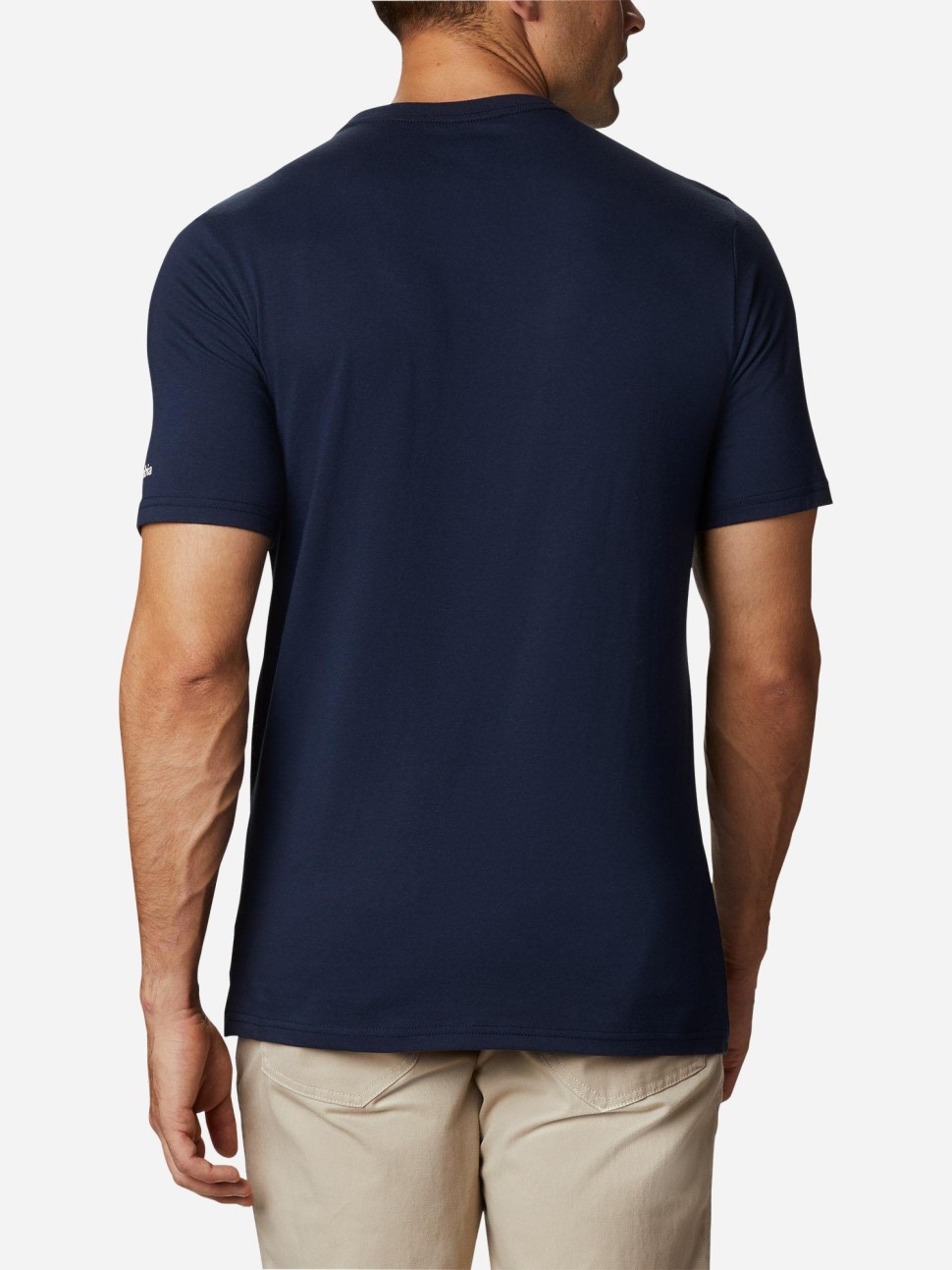Футболка чоловіча Columbia CSC BASIC LOGO™ SHORT SLEEVE синя 1680051-467 — фото 4