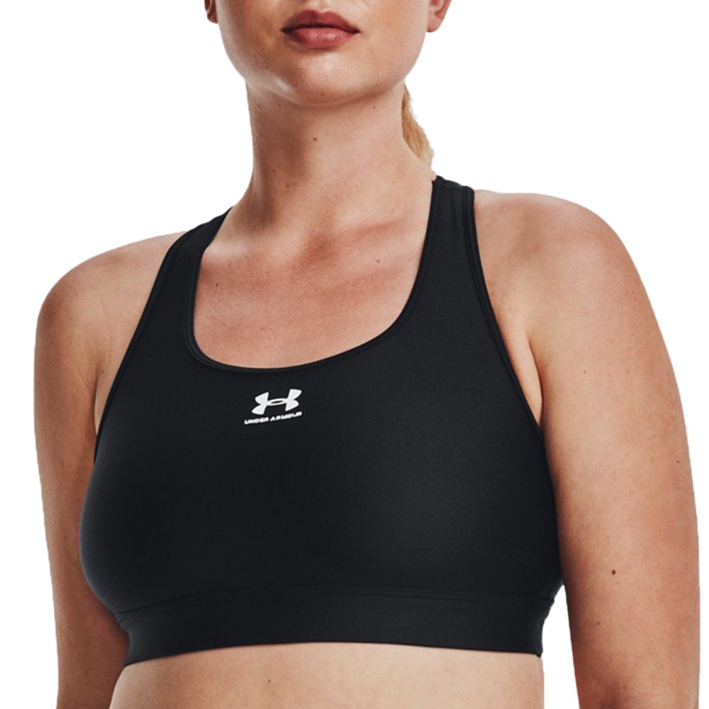 Бра женский Under Armour UA HG Armour Mid Padless черный 1373865-002