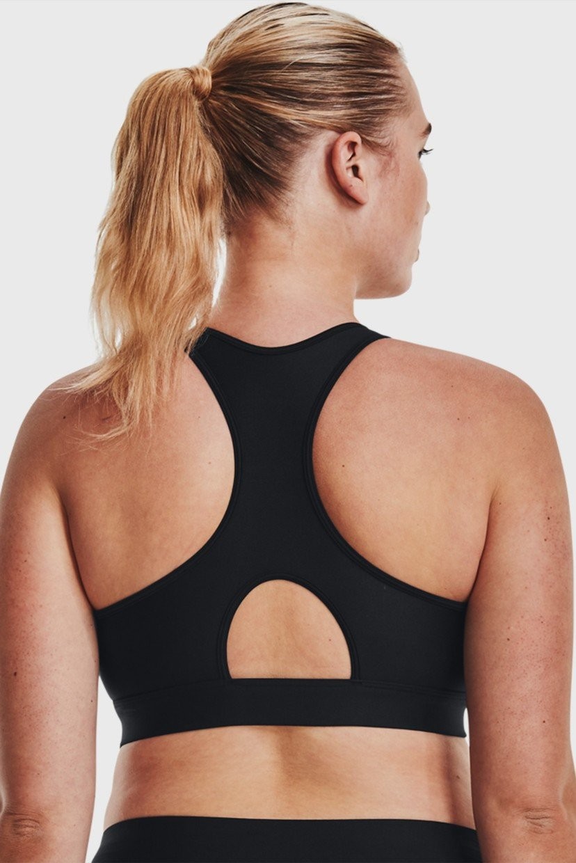 Бра жіночий Under Armour UA HG Armour Mid Padless чорний 1373865-002 изображение 3
