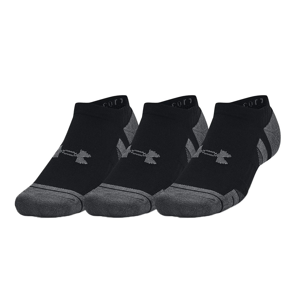Носки  Under Armour UA Performance Cotton 3pk NS черные 1379526-001