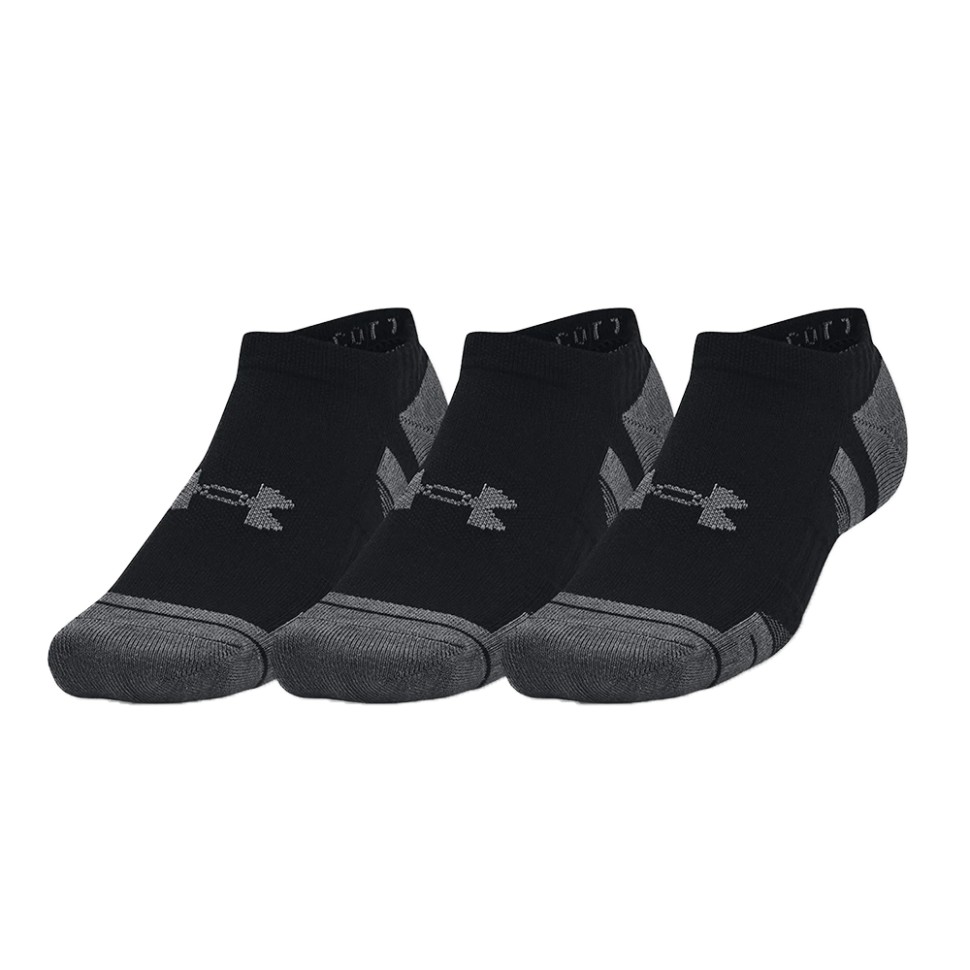 Носки  Under Armour UA Performance Cotton 3pk NS черные 1379526-001 изображение 1