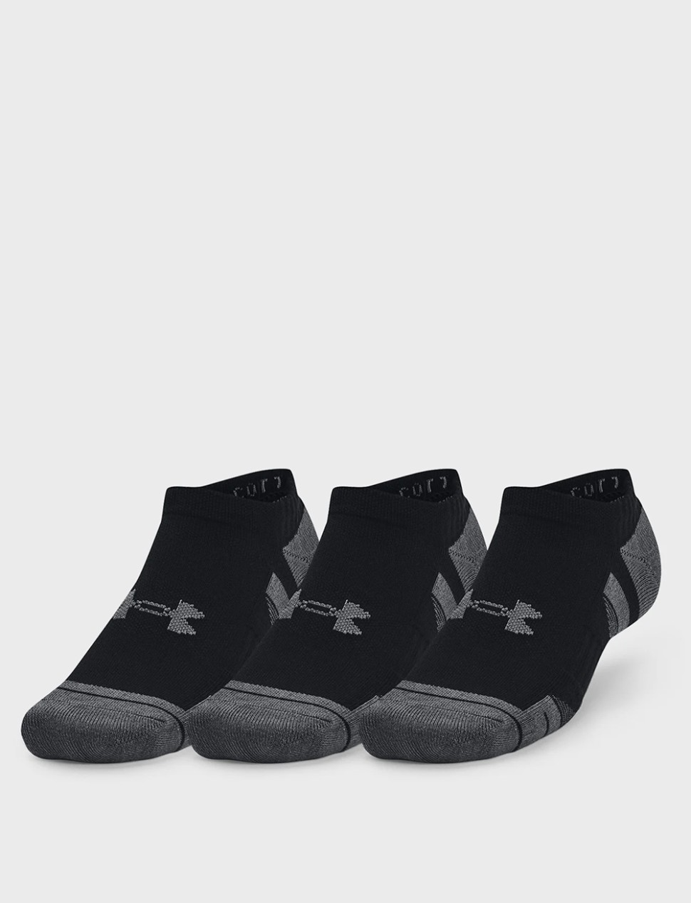 Шкарпетки Under Armour UA Performance Cotton 3pk NS чорні 1379526-001 — фото 2