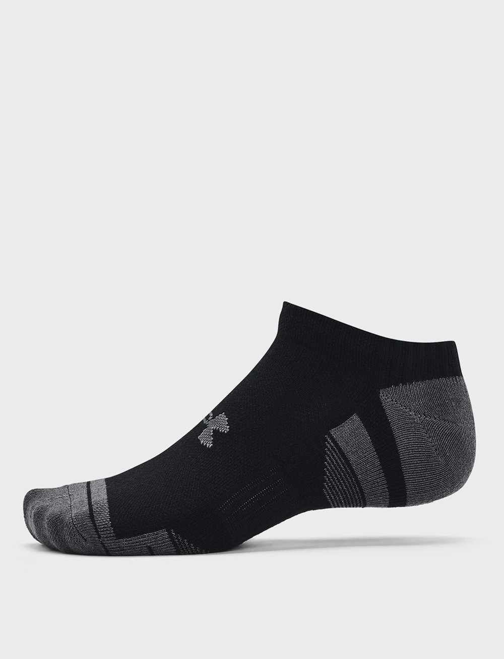 Носки  Under Armour UA Performance Cotton 3pk NS черные 1379526-001 изображение 3