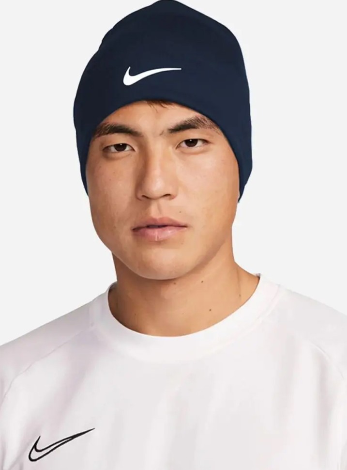 Шапка Nike U NK DF PEAK BEANIE SC P TM синяя FQ8292-451 купить в Киеве в  интернет-магазине Sport City: цена, отзывы и фото