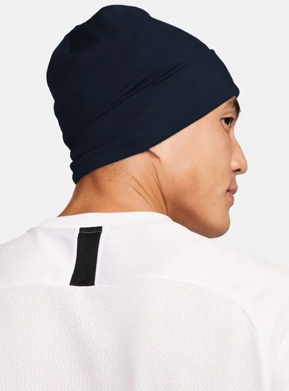 Шапка Nike U NK DF PEAK BEANIE SC P TM синя FQ8292-451 — фото 3