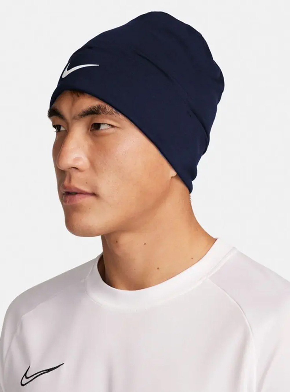 Шапка  Nike U NK DF PEAK BEANIE SC P TM синяя FQ8292-451 изображение 4