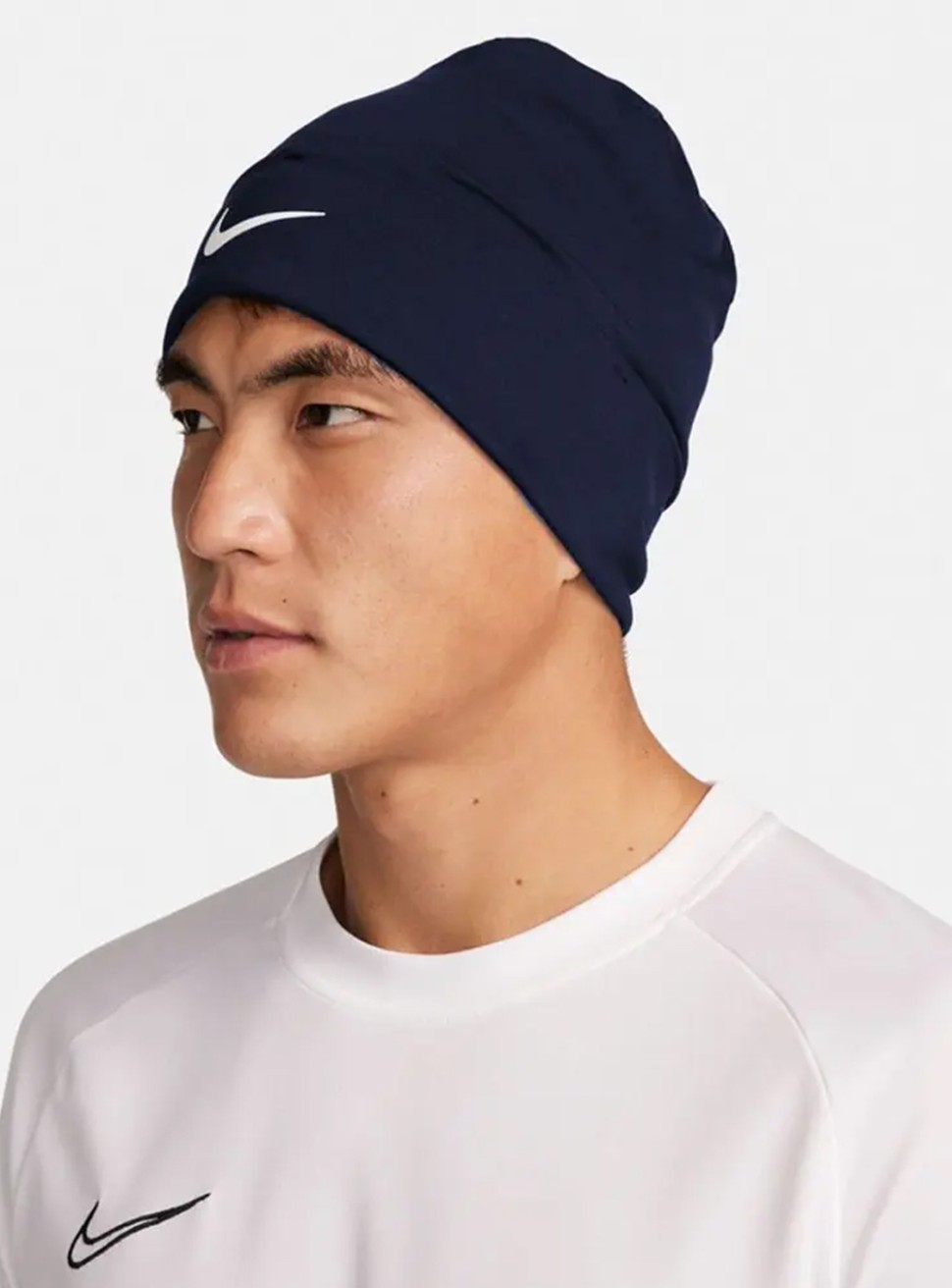 Шапка Nike U NK DF PEAK BEANIE SC P TM синя FQ8292-451 — фото 4